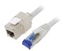 CC5052S Сетевой удлинитель; S/FTP; 6a; многопров; Cu; LSZH; серый; 2м; 26AWG