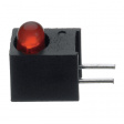 551-0407F PCB LED 3 mm round Red standard