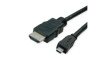 11.44.5581 Video Cable with Ethernet, HDMI Plug - HDMI Micro Plug, 3840 x 2160, 2m