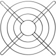 LZ 20 Решетка; 120x120мм; Мат-л: металл; Монтаж: винт