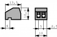 AK130/2-5.0-GRAU PCB Terminal Block 2P5 mm