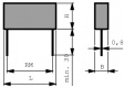 PMR209ME6470M220R30 Фильтр: RC; 220Ом; THT; 15,3x22x30,5мм; ±20%; Шаг: 25,4мм; 470нФ