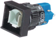 31-152.0252 Illuminated push button 18 x 18 mm