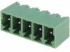 15EDGVC-3.81-05P-14-00A(H), Разъемный клеммник; гнездо; "папа"; 3,81мм; прямой; 7А; THT, DEGSON