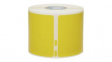 2133400 Label Roll, 54 x 101mm, 220pcs, Black on Yellow