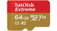 SDSQXBZ-064G-GN6MA Memory Card for Mobile Phones 64GB, microSDXC, 95MB/s, 90MB/s