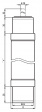 3009813.10 HHD TB AC 7,2 kV e=292мм # HV-Fuse-Link DIN-Standard 10A