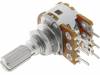 R16110GO-KQ20A9.9-B104-000, Потенциометр: осевой; однооборотный; 100кОм; 100мВт; ±20%; THT; 6мм, CTR