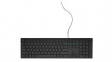 580-ADHK Keyboard, KB216, US English, QWERTY, USB, Cable