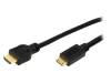 CH0022 Кабель; HDMI 1.4; вилка mini HDMI, вилка HDMI; 1,5м; черный