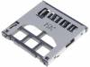 104D-RAA0-R01 Разъем: для карт памяти; SD; push-push, реверсивный; SMT; позолота
