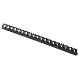 5346108, Plastic binding combs, roundblack100 units, Fellowes