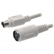 MB-532 Keyboard adapter cable DIN 5-pin - PS/2 f - m