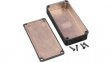 1590GBK Metal enclosure black 100 x 50 x 25.5 mm Die cast aluminium / Alloy IP 54 1590