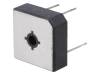 BR352W, Однофазный выпрямительный мост; Urmax:200В; If:35А; Ifsm:400А, DC COMPONENTS