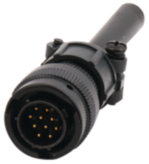 62IN 16A 10 6P/4A 624, Cable plug 6P, Amphenol