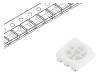 FYLS-5050NUB3C LED; SMD; 5050,PLCC6; голубой; 3(тип)лм; 810-1250мкд; 5,4x5x1,5мм