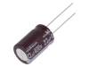 UCA2G220MHD Конденсатор: электролитический; THT; 22мкФ; 400ВDC; O12,5x20мм