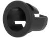 FIX-LED5-13 Держатель LED; 5мм; одноэлементный; черный; UL94V-2; L:6,9мм