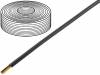 TEL-0032CCA-100/BK Кабель: телефонный; многопров; 4x28AWG; черный; 100м; -20?60°C