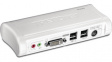 TK-204UK KVM Switch DVI 2-Port, USB, with audio kit DVI-D / DVI-I USB