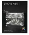 ACK-20002 Brush pen nibs for Intuos 4/5 (5 pieces)