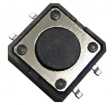 RND 210-00214 Тактильный выключатель для печатной платы 210, 1NO, 2.45N, 12 x 12 мм