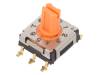 ERD710RM06Z, Кодирующий переключатель; DEC/BCD; Положения: 10; SMT; 2,54мм, ECE