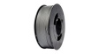 RND 705-00022 3D Printer Filament, PLA, 1.75mm, Silver, 1kg