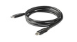 USB2C5C1M Charging Cable USB-C Plug - USB-C Plug 1m USB 2.0 Black