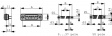 DF 50P D-Sub socket 50P