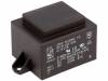 BV EI 422 1225 PCB Transformer, 230 VAC, 2x 12 VAC, 250mA, 6VA