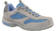 ANTIBS1GB41 Ladies Suede Safety Shoe Size 41 Blue-Grey