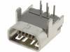0565790519, Гнездо; USB AB mini; на плату; THT; PIN:5; угловой 90°, Molex