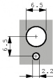 M2023SS4G03 Miniature Toggle Switch, On-Off-On, Soldering Pins