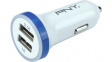 P-P-DC-2UF-K01-RB Dual USB Car Charger