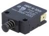 D2D-1002, Переключатель: дверной; Положения: 2; SPST-NC; 16A/250ВAC; черный, Omron