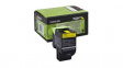 70C2HY0 Toner Cartridge, 3000 Sheets, Yellow