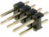 DS1021-2*4SF1-1 Штыревой; штыревое; "папа"; PIN:8; прямой; 2,54мм; THT; 2x4; дл.3мм