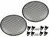 GRILL3120-BK, Декоративная решетка динамика; 12", 4CARMEDIA