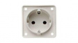 941852502 Wall Outlet INTEGRO 1x DE Type F (CEE 7/3) Socket Flush Mount 16A 250V White