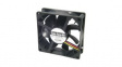 9S0812P4F011 Axial Fan DC 80x80x25mm 12V 0.93m\x1a/min