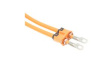 HVPT2A50 Connector, A Coded, HVPT, 2 Poles, Plug, Crimp, 180A, 50 ... 50mm²