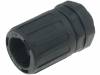 166-21012, Концевой разъем прямой; Диам.рукава:16мм; Мат-л: полиамид; IP66, HellermannTyton