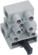503 SI/ 3 DS Fuse terminal 2.5 mm2 3Pgrey