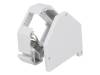MP0053 Корпус вилки RJ45; Keystone; Цвет: серый; DIN-рейка; Рейка: TS35