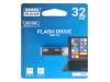 UCU2-0320E0R11 Флешка; USB 2.0; 32ГБ; графитовый; Считывание:20МБ/с