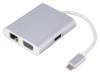50410 Адаптер; USB 3.0,USB 3.1; никелированные; 200мм