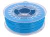 PETG-1.75-BLUE Филамент: PET-G; голубой; 1кг; 220-250°C; ±0,05мм; 1,75мм