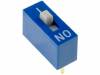 EDG101S, Переключатель: DIP-SWITCH; Кол-во секций:1; ON-OFF; 0,1A/24ВDC, ECE